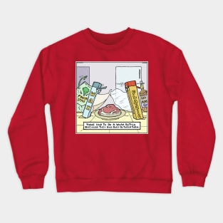 Wrap Battle Crewneck Sweatshirt